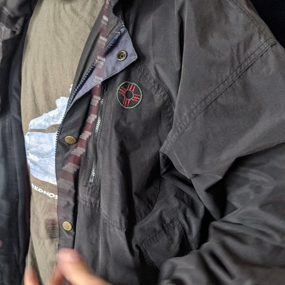 Jansport Black Windbreaker Jacket - Picture 2 of 4